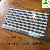 12 pcs/Lot 100% new LCD TV backlight strip for 55CE5129H1 HK55D10-ZC14A-03 303HK550037 1 PCS=56.6cm 10leds (1led=3v) Electrical Circuitry Parts