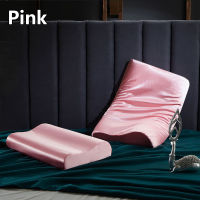 yurongfx 1Pc Satin For Latex Pillow Pillow Cover Memory Foam Artificial Silk Pillowcase Contour Rebound Pillow Case