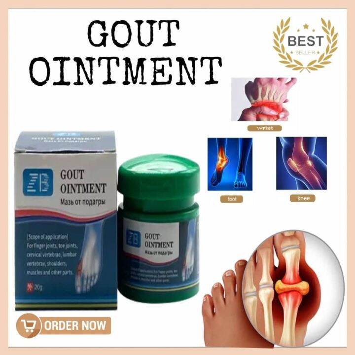 ORIGINAL Gout Ointment Chinese Traditional Gout Uric Acid Medicine Natural Herbal Gout Pain