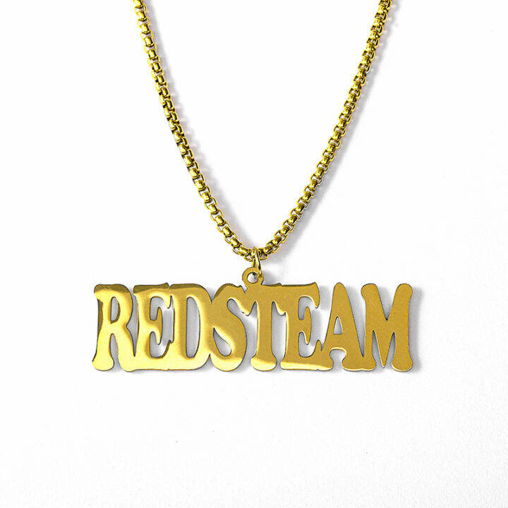 personalized-stainless-steel-necklace-with-large-name-pendant-custom-men-nameplate-gold-plated-2-5mm-bead-chain-handmade-gift