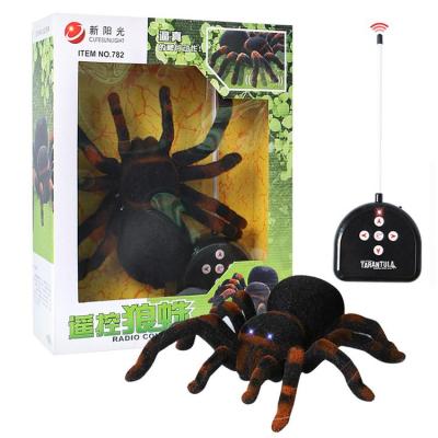 Remote Control Spider Spider Toys For Kids With Glowing Eyes Scary Spider With Realistic Movements Remote Control Toy For Birthday Party brilliant