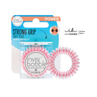 invisibobble  ยางรัดผม  รุ่น power สี magic pink (1 กล่องมี 3 เส้น)