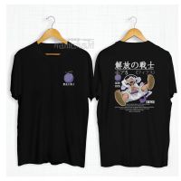 【HOT】เสื้อยืด โอเวอร์ไซซ์ ลายคอสเพลย์อนิเมะ Luffy GEAR 5 SUN GOD NIKA One Piece  สีกากี สําหรับผู้ชาย และผู้หญิง  เสื้อคนอ้วน100%cotton