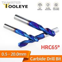 ₪❦☇  Tooleye HRC65° Tungsten Carbide Drills Metal Drill Bits For Super Hard Metalworking CNC Lathe Steel Drilling Tools 0.5-20.0mm