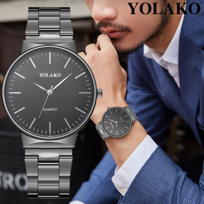 นาฬิกาข้อมือบุรุษแบรนด์หรูนาฬิกาข้อมือผู้ชายธุรกิจแฟชั่นสแตนเลสวงนาฬิกานาฬิกาควอตซ์สำหรับผู้ชาย R Eloj Hombre