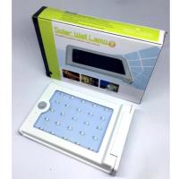 โคมไฟ LED Solar Lamp พร้อมเซนเซอร์ตรวจจับการเคลื่อนไหว ขนาด 2.5วัตต์