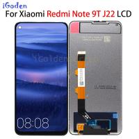 สำหรับ Xiaomi Redmi Note 9T หน้าจอดิจิตอลสัมผัสหน้าจอ LCD Note9t ที่มีกรอบประกอบสำหรับ Redmi J22 LCD