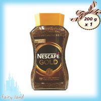 Coffee NESCAFE Gold 200 g : :  กาแฟ เนสกาแฟ โกลด์ 200 กรัม