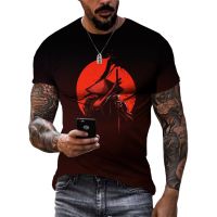 Summer New 3D Creative Warrior graphic t shirts Fashion Handsome Printed cool T shirt Personality Retro streetwear men Tees Tops