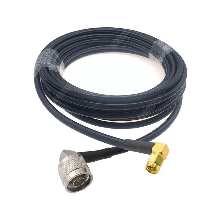 15-30-50cm-1-2-3-10m-30m-rg58-coaxial-cable-sma-male-right-angle-plug-to-n-male-90-degree-plug-connector-50ohm-rf-adapter-cable-electrical-connectors