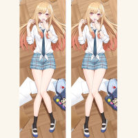 Anime My Dress Up Darling Dakimakura Pillow Case Female Marin Kitagawa Hugging Body Prop Case Home Decoration Cover