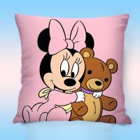 【hot】✲ Pillowsham Soft Cartoon Minnie Boys Pillowcases Cushion Cover 40x40 45x45cm on Bed Sofa