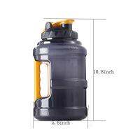 2.5 Lite Big Capacity Lightweight BPA Free Plastic Gym Sports Water Bottle Outdoor Camping Hydrate Container Training Drinking