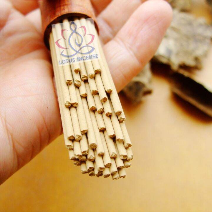 Natural Cambodian Oud Incense Stick 1.8Mm Stick 21Cm Long +50 Sticks
