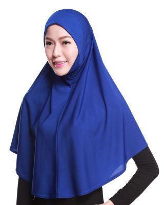 【YF】 Muslim Women Hijab Full Cover Khimar Turban Veil Instant Shawls Arab One Piece Prayer Ramadan Cap Femme Burqa Head Scarf