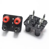 1pcs WP External Banana jack 4Pin Speaker Amplifier Wire Clip Audio Socket WP4-10 4 Pole LED Spring Terminal Switch