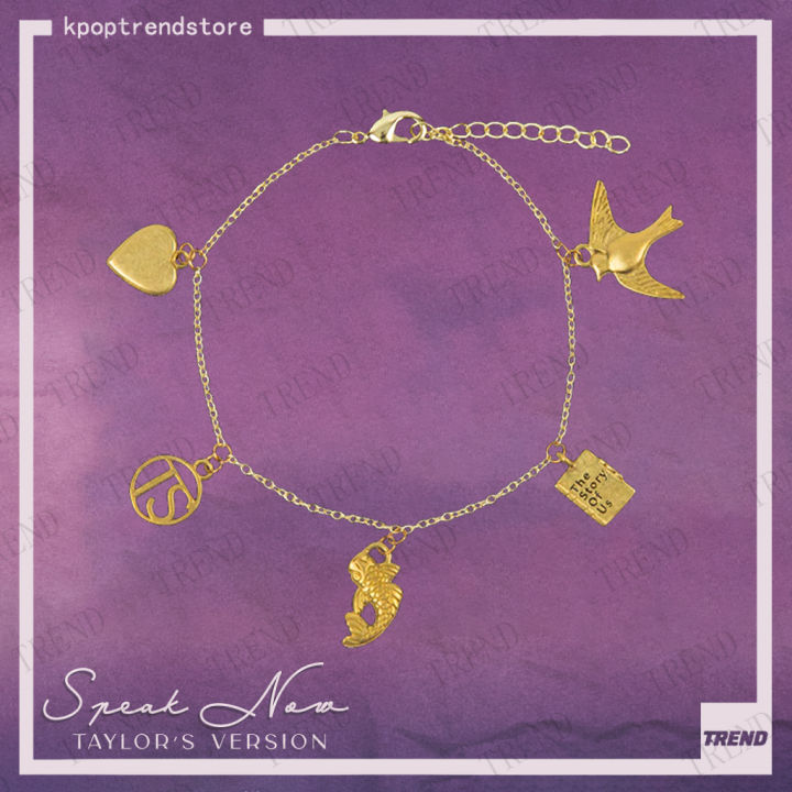 Speak Now (Taylor's Version) Charm Bracelet – Taylor Swift Official Store