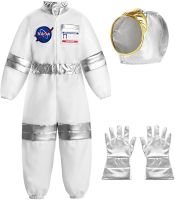 Childrens Party Game Astronaut Costume Role-playing Halloween Costume Carnival cosplay Full Dressing Ball kids Rocket Space suit