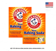 COMBO 2 HỘP Baking Soda chuyên tẩy rửa Arm & Hammer 227gr NHẬP KHẨU % TỪ Mỹ thumbnail
