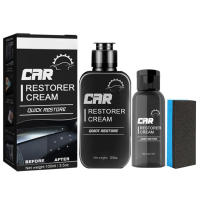 Car Restorer Cream Car Detailing Supplies Auto Leather Refurbishment Paste Washable Refresh Aging And Leather current