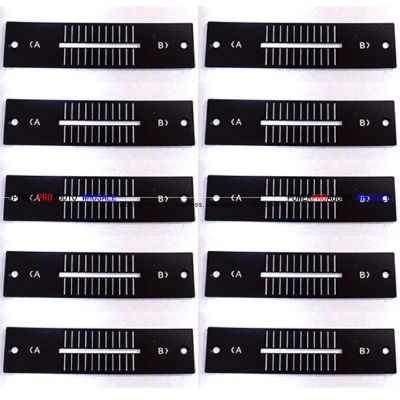 10pcs DAH2427 Channel fader Face metal Plate CHF Panel Replace for Pioneer DJM 800