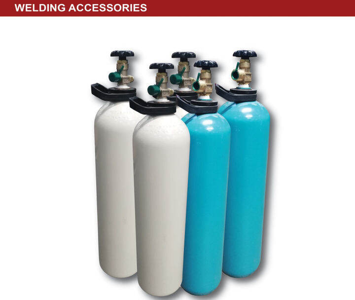 Portable 10L Welding Gas ( Mini Cylinder ) / CO2 Gas (MIG) Lazada