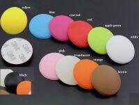 10x Cushion Pads Handle Knob Bumper Gasket Protector Anticollision Silicone Round 8 x 40mm White Brown Pink Green Red Blue Black Decorative Door Stops