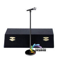 16 puppet musical instrument accessories mini copper gold-plated microphone microphone model adjustable height