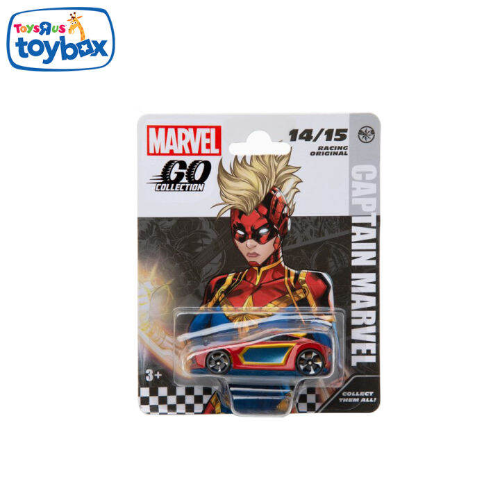 Marvel Go Collection Racing (Captain Marvel) Lazada PH