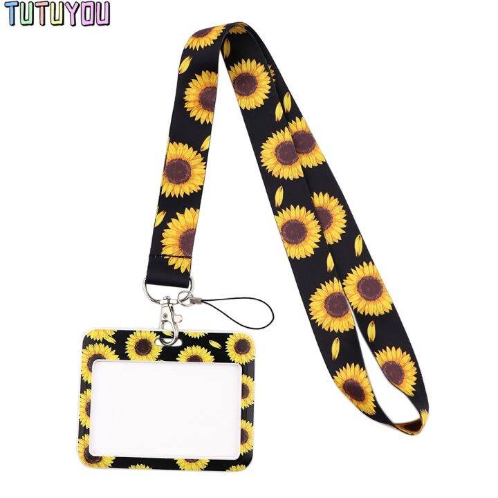 pc3156-sunflowers-bank-credit-card-holder-wallet-bus-id-name-work-card-holder-for-student-card-cover-business-card