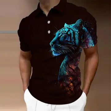 Detroit Tigers Personalized Blue And White Polo Shirt All Over Print Shirt  3d T-shirt - Teeruto