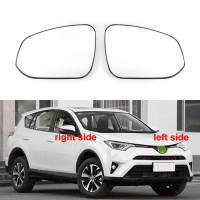 สำหรับโตโยต้า RAV 4 RAV4 2013 2014 2015-2019ชิ้นส่วนภายนอกรถ Cermin Kaca มองหลังปีกประตูเลนส์กระจกมองข้างมองหลังด้านนอก