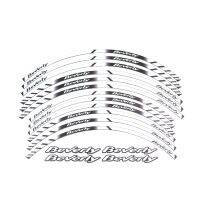 Motorcycle thick edge reflective sticker wheel yi decal for all Piaggio Beverly 125 250 350 500 16 "14"