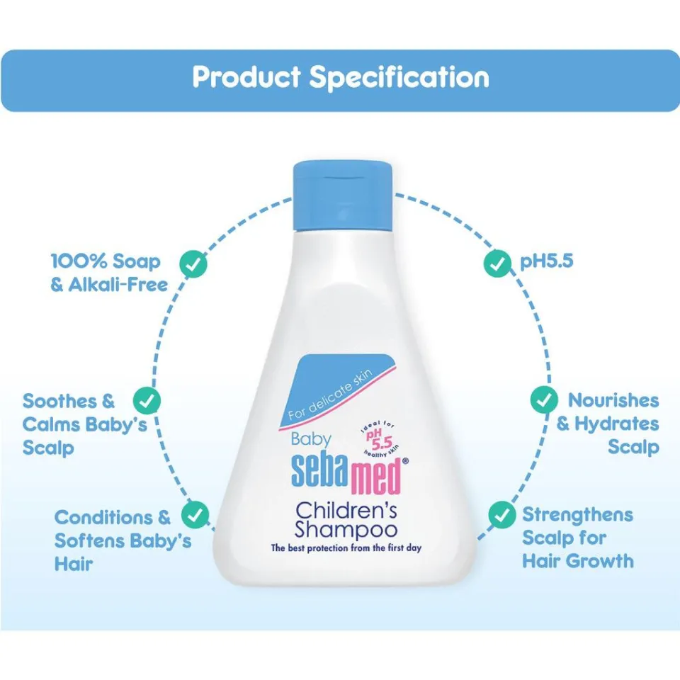 Sebamed children's hot sale shampoo 150ml