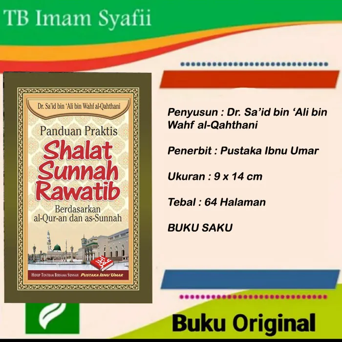 Panduan Praktis SHALAT SUNNAH RAWATIB | PUSTAKA IBNU UMAR | Shalat ...