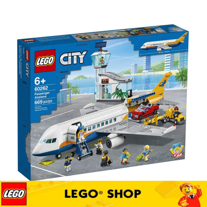 100% Original】 LEGO Lego City Airliner 60262 with radar tower