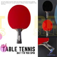 PONGORI ไม้ปิงปอง สำหรับการเล่นในสโมสรรุ่น TTR 900 Spin ( Club Table Tennis Bat TTR 900 Spin ) TABLE TENNIS BALLS Pingpong ปิงปอง ไม้ปิงปอง