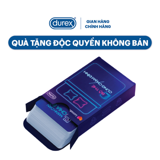 Quà tặng không bán bộ bài playcard - độc quyền durex - ảnh sản phẩm 1