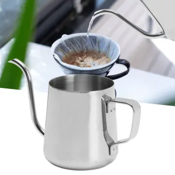 Pour Over Drip Kettle 250ml Stainless Steel Gooseneck Coffee