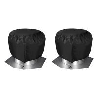 Roof Vent Cover House Roof Turbine Hoods Shield Canvas 20Inch X 20Inch Black