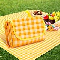 Foldable Portable Picnic Mat Waterproof Oxford Cloth Sand Beach Mats Moisture-proof Thicken Lightweight for Outdoor Travel Sleeping Pads