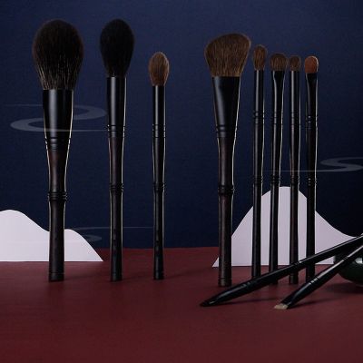 My Destiny 2020 Luxury Ebony Wood Brush Set 10-Pcs Brushes - ชุดแปรงแต่งหน้าแบบนุ่มพิเศษ x1