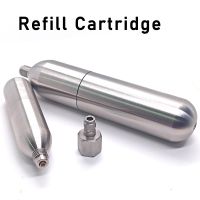 Refillable 24g 33g CO2 Cartridge Inflatable Charger Gas Can Refilling Air Cylinder for Lifebuoy Life Jacket Beauty Instrume  Life Jackets