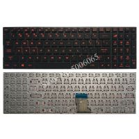 US Laptop keyboard for Asus GL502 GL502V GL502VM GL502VT GL502VY red English no backlit keyboard