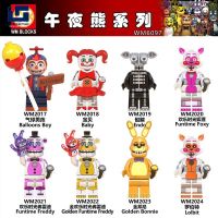 Minifigures ของเล่นเกม5คืนที่ Freddy S Mini Figure บล็อกตัวต่อ WM6097บล็อกตัวต่อ