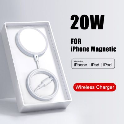 Original 20W Wireless Charger For Apple iPhone 14 Pro Max 13 12 mini 11 Magnetic Fast Charging X XS XR 8 Plus Phone Accessories Wall Chargers