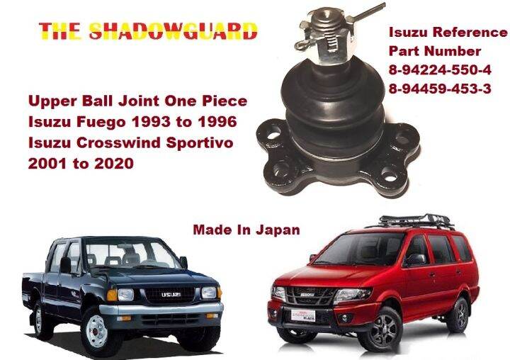 Upper Ball Joint 1pc Isuzu Fuego Crosswind Lazada PH