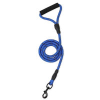 15M Durable Reflective Sleeve Training Dog And Cat Nylon Pet Dog Leash Webbing Traction Rope Great For Teaching Camping Backyard