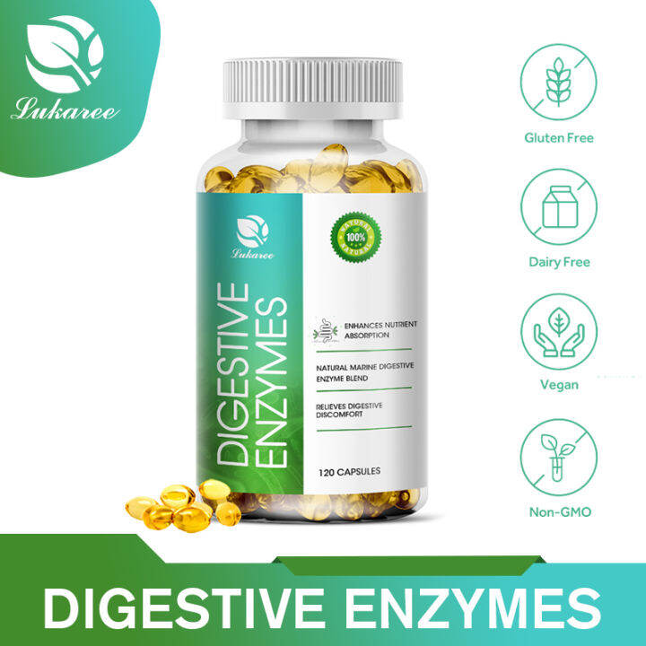 Digestive Enzymes Multi Enzyme with Probiotics and Prebiotics for
