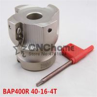 1ชิ้น40-16-4T 400R BAP 90องศามุมขวาไหล่ใบหน้าหัวโม่เครื่องตัดมิลลิ่ง CNC สำหรับ APMT1604